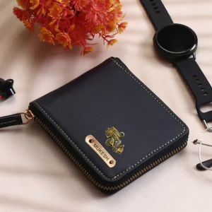 Prime Zip Wallet Blue Color