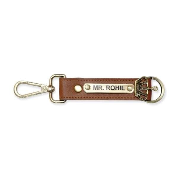 Imported tan Keychain