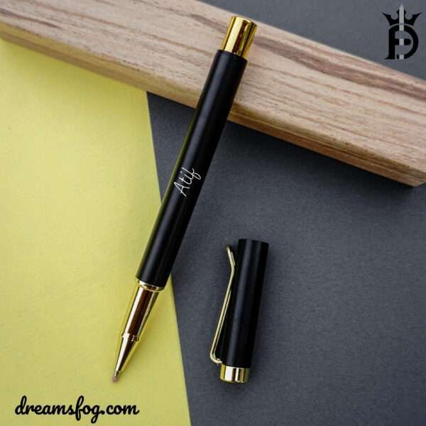 Black Gold Pen - Image 2