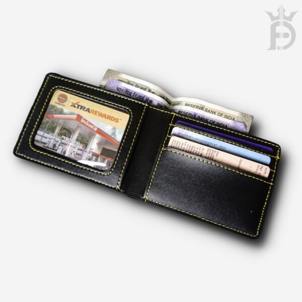 Fox lather wallet+ keychan black - Image 4