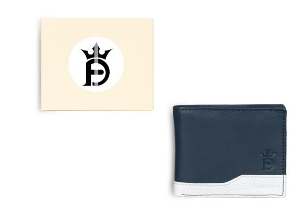 DF Genuine Leather RFID Wallet [blue] - Image 4