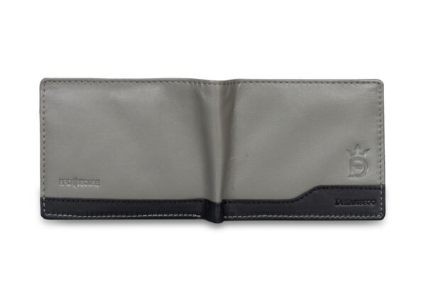 DF Genuine Leather RFID Wallet [Grey] - Image 3