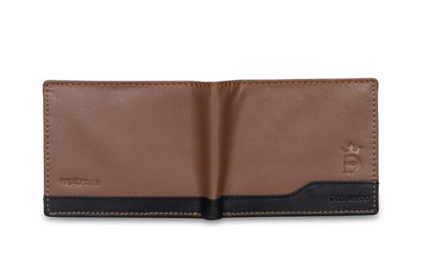 DF Genuine Leather RFID Wallet [Tan] - Image 3