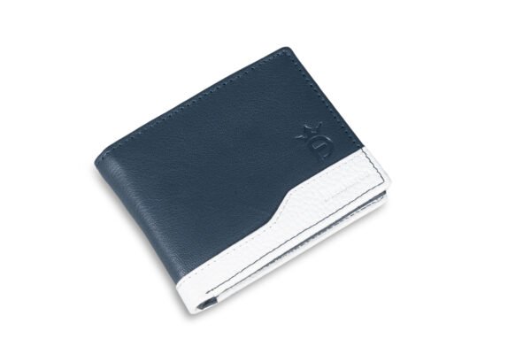 DF Genuine Leather RFID Wallet [blue]