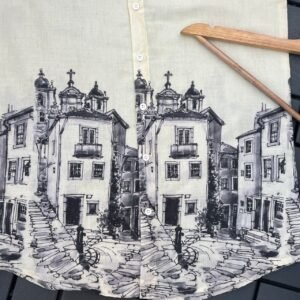 Printed Half Sleeve Shirt [Dark House]