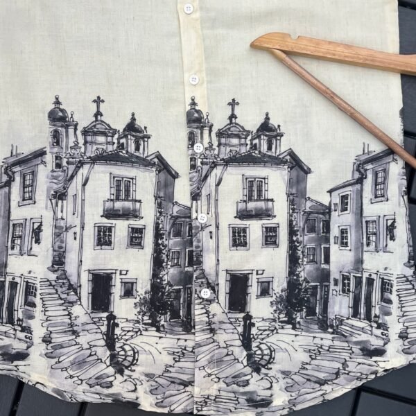 Printed Half Sleeve Shirt [Dark House] - Image 2
