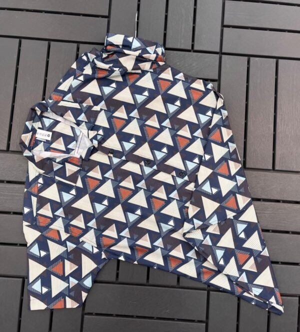 Printed Half Sleeve Shirt [Tango]