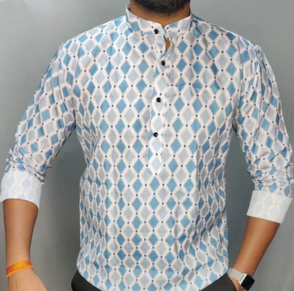 Printed Short Kurta 015