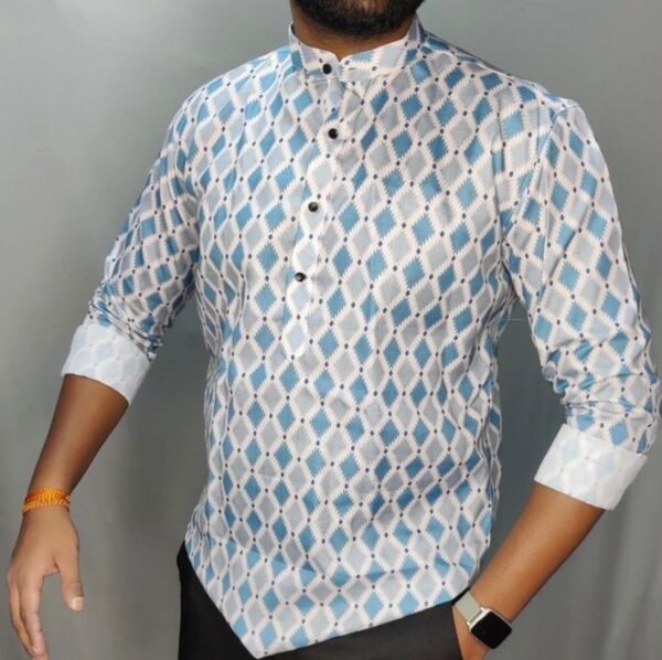 Printed Short Kurta 015 - Image 2