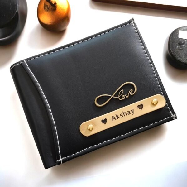 Three Fold Wallet - Black Colour